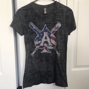 Aces Branded Tee Gray Super Soft